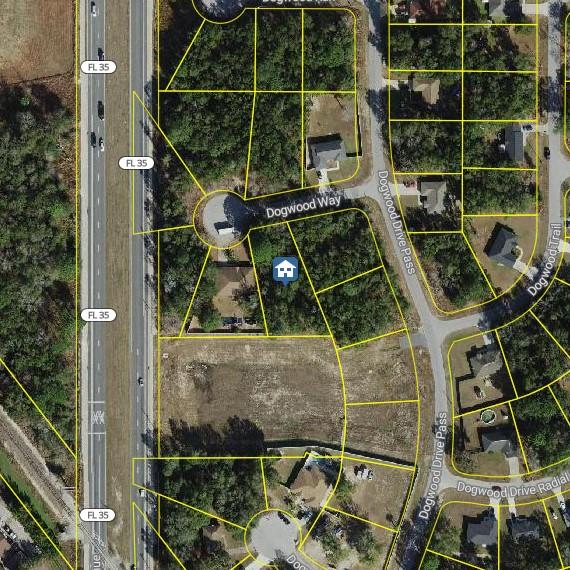 Vacant Residential land located in Silver Springs Shores Unit 18
