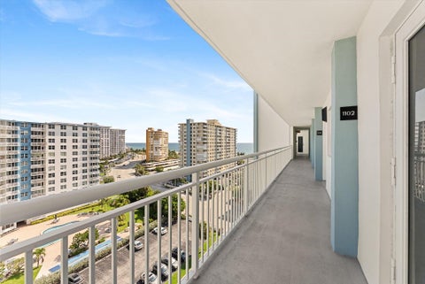 Tiny photo for 201 N Ocean Boulevard #1102, Pompano Beach, FL 33062 (MLS # B26021305)