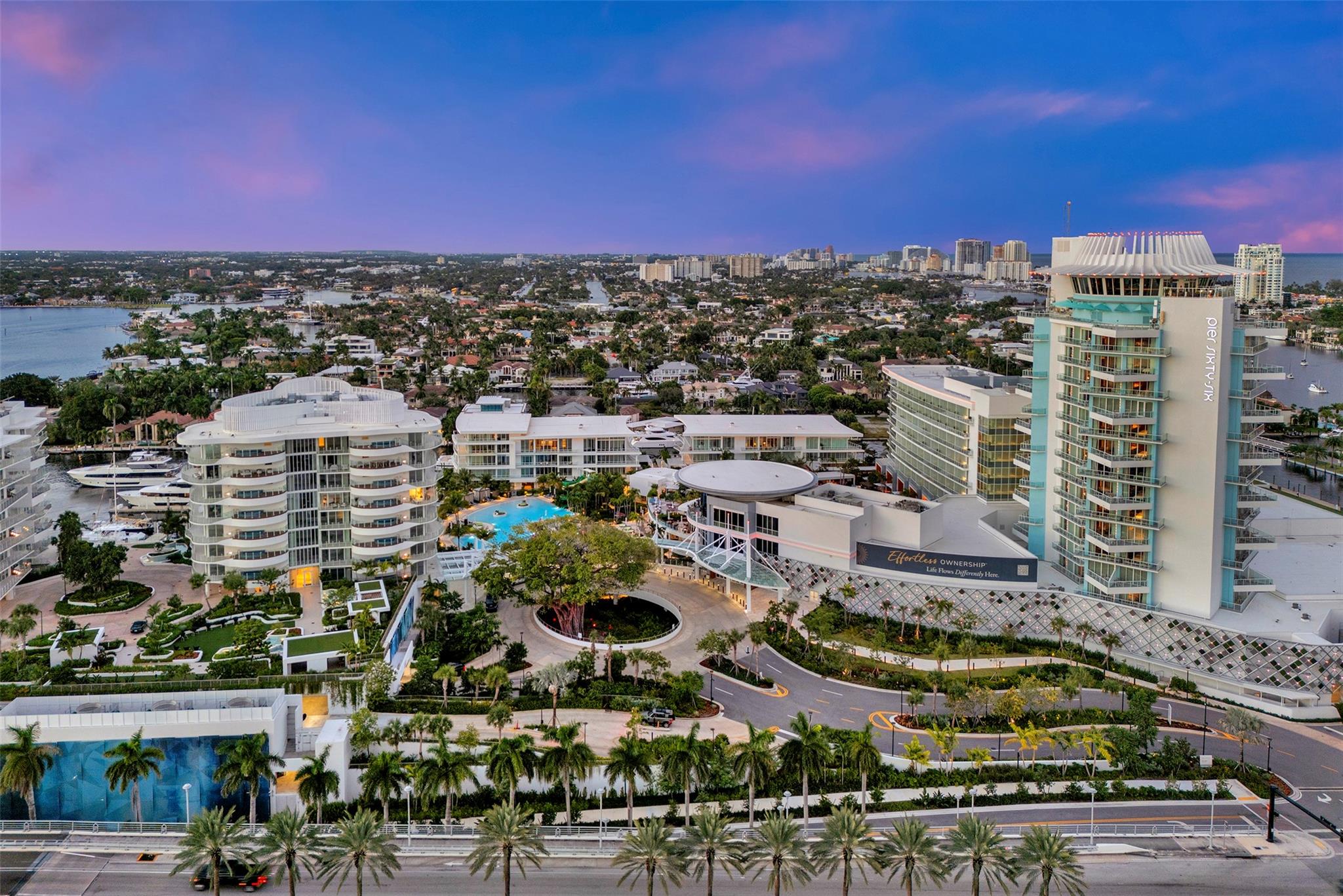 Fort Lauderdale’s most coveted sky residence — the one and only Azul Penthouse at Pier Sixty-Six. This NE corner showpiece offers 2,878SF of interiors and a 1,072SF wraparound terrace with iconic panoramic views of the ocean, Intracoastal, and skyline. Designed by celebrity firm P&H Interiors, it features floor-to-ceiling glass, a private plunge pool, chef’s kitchen with Wolf/Sub-Zero appliances, and wine tower. The dining room is crowned by an Alain Ellouz handcrafted alabaster-and-crystal light sculpture, complemented by exquisite curated art pieces. Enjoy 12 dining venues, world-class spa, three resort pools, a 5,000-ft superyacht marina, and Pentagon-level security. No buildout. No delays. The only penthouse of its kind at Pier Sixty-Six — a priceless masterpiece in the sky.