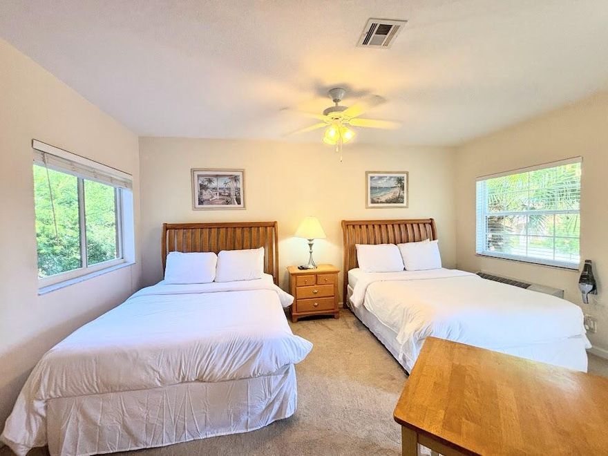 Fully furnished studio in the desirable Castle Pines community of PGA Village. This bright and cozy 2nd-floor unit offers a comfortable living space with queen beds, kitchenette, and full bath--perfect for easy living or a relaxing getaway. Enjoy resort-style amenities including a pool, hot tub, and gated security. All utilities included--electric, water, cable, and Wi-Fi--for just $1,300 per month. Conveniently located near golf, dining, shopping, and I-95. Available now!