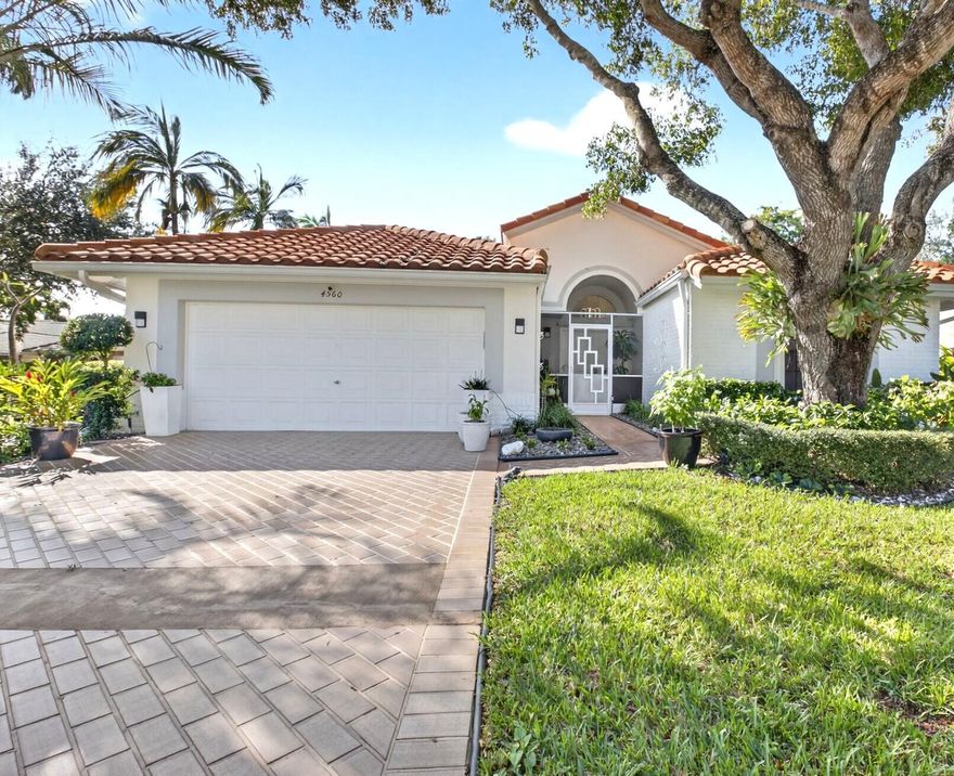 Fabulous, total high-end rehab, largest model in active 55+ community. 3BR/2BA w/open layout & full lake view.  Cul-de-sac location. Enclosed AC Florida room w/glass sliders lead to great patio. Huge gourmet chefs kitch w/top SS appliances & range hood. Tons of cabinets, deep drawers, & extra wide counters & storage. Upgraded bathrm finishes. Redesigned closets & built-ins for maximum use.  Spacious primary suite w/luxury vinyl floor includes renovated bath w/double vanity, jacuzzi, sep shower, & custom cabinets.  Guest BR/office w/ custom Murphy bed sys, desk, cabinets, & bookcases.  Impressive double door entry leads to dramatic XL LR.  2c garage w/A/C. New lighting & kitch pipes. New roof 2016, A/C 2020, 50-gallon hot water heater 2017, house painted 2025. Great home for entertaining!