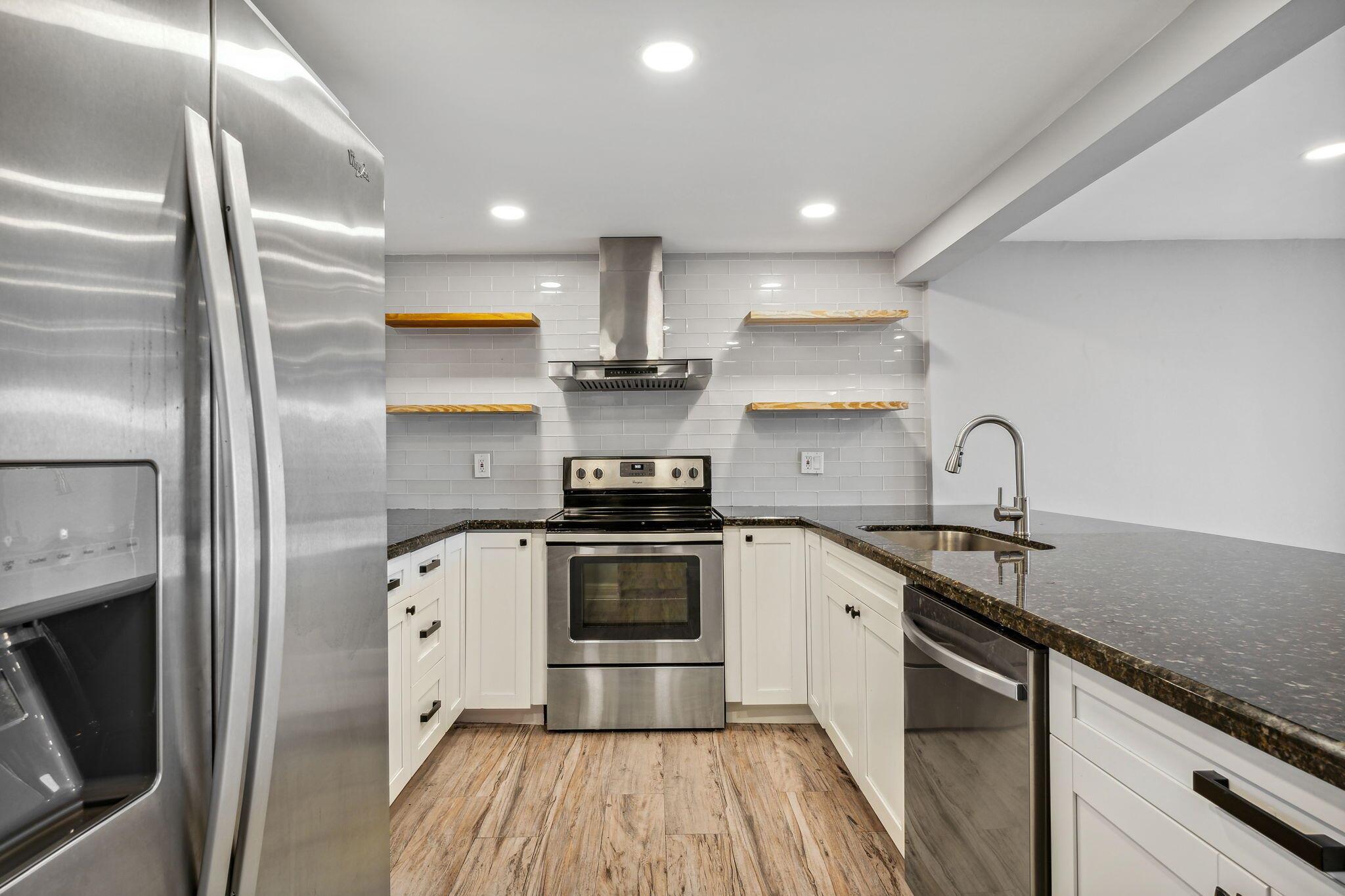 Welcome to this beautifully remodeled condo in the heart of Dania Beach. The Meadowbrook Lakes Community is conveniently located just 5 minutes from the beach, I95, and FTL airport. An entire top to bottom interior upgrade was recently performed, along with the addition of stainless steel appliances and newer central A/C. The screened in porch is a wonderful spot to pair your morning cup of coffee with a gorgeous view overlooking the lake. Enjoy the perfect combination of a peaceful home coupled with endless nearby attractions for everyone.