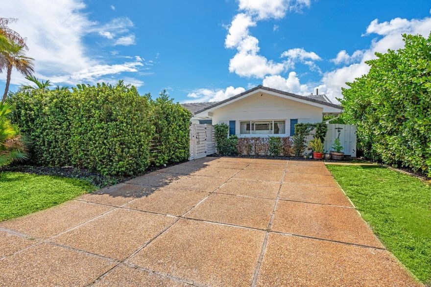 Historic home of Connie Francis. This completely renovated ranch style home features 2 primary bedrooms, a white kitchen with large island and an open concept, and 2 living areas to enjoy. There’s an option to add a door to create a MIL suite making it a 5 bedroom home! This home also features a saltwater heated diamond gunite pool and the yard is completely fenced in with turf in the back yard, keeping maintenance low. The bathrooms are updated and feature a large soaking tub, rain shower, and multiple shower heads for maximum comfort. There are multiple AC units and a brand new roof in 2024. This home can be used as an AirB&B or a primary residence, it being zoned one of the highest rated public elementary schools in Fort Lauderdale.