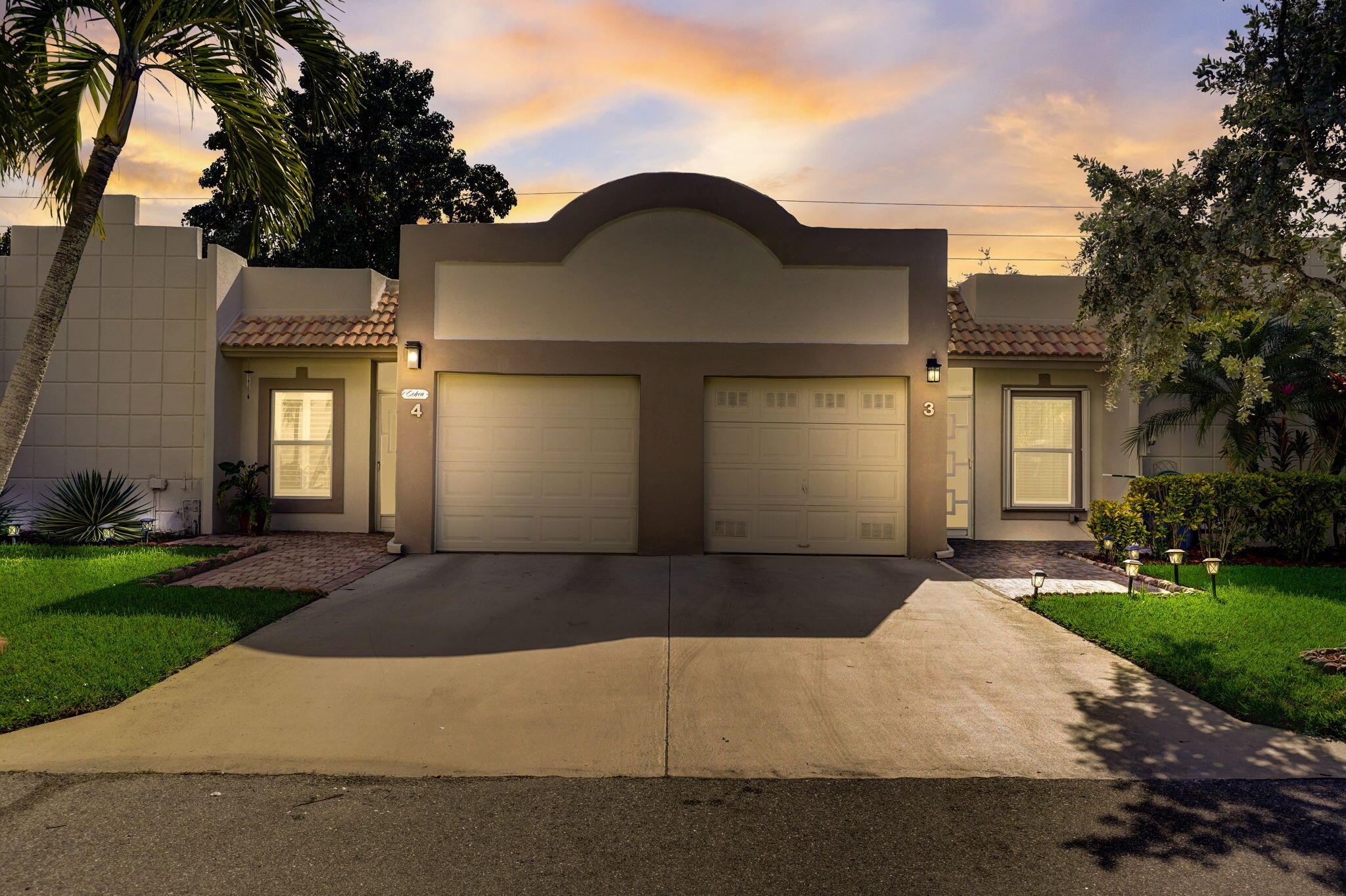 Wow! Boca Raton's Most Desired 55+ Community, Town Villas! Absolutely Gorgeous & Pristine! Bright Open Floor Plan | Crown Molding | LED Recessed Lighting | Plantation Shutters | Tile Floors! Stunning Fully Updated Eat-In Kitchen, Huge Breakfast Bar, Granite Countertops, Tile Backsplash, White Wood Cabinets & Underlighting & New Appliances! Impressive Master Bedroom, Walk-In Closet | Updated Ensuite with Custom Glass Shower. 2022 GE Washer & Dryer. 1 Car Garage & Driveway! Immaculate Tropical Lush Landscaping & Paver Walkway! Resort-Like Amenities offering Tennis Courts, Clubhouse, Pool & Hot Tub! Minutes to Beach, Mizner Park & Royal Palm Place & Delray Beach Atlantic Ave! *Present All Offers* WH 2021 AC 2021. HOA is Responsible for Roof.