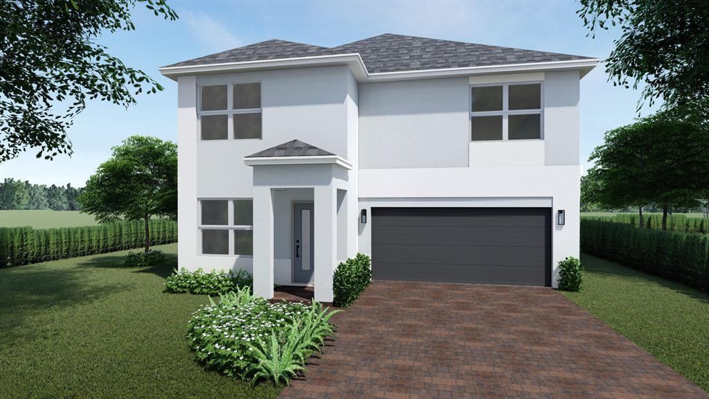 This Quaint Boutique Community Offers New Construction of 20 Single Family Homes: Open Floor-Plan, Spacious 5Bed/3Bed/Flex Space/Loft, S/S Whirlpool Kitchen Appliances, Aristrokraft Brelin 36'' Glacier Gray Kitchen Cabinets (Haven Package) White Sand Quartz Countertop with Square Edge and 4'' backsplash, Dal Title 24 X 24 Fossil Matte Finish Throughout Most Of 1st Floor, 2-Car Garage PLUS Double Driveway and a Covered Lanai. This Great Floor Plan Is Perfect For Entertaining. Master Bedroom with double sinks and Walk-in Closet, Carrier A/C Unit and Laundry Room on 2nd Floor. *Pictures, photographs, features, colors and sizes are approximate for illustration purposes only and will vary from the homes as built. These photos are not of the actual home but are similar to the home being buil