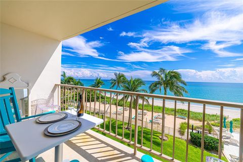 A home in Hillsboro Beach