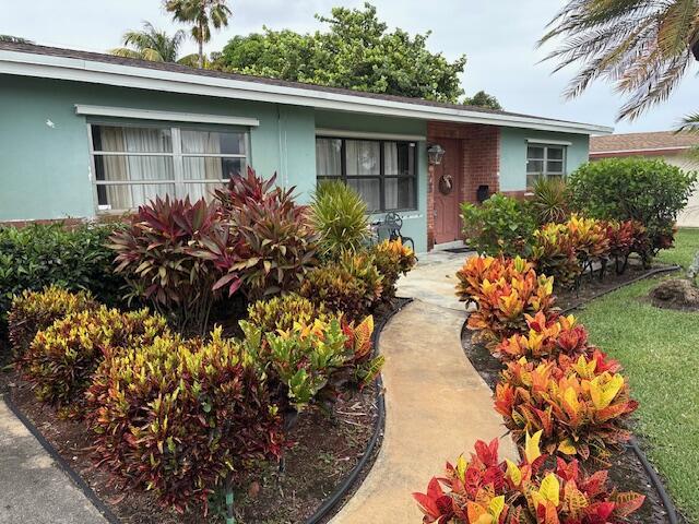 A beautiful home in a great neighborhood. Great location close to I-95, Intracoastal, Singer Island Beaches, restaurants & shops. Downtown Lake Park has that small town charm. Very light & roomy home with nice open floor plan. 4th bedroom is being used as an office. Family room leads to screened porch overlooking lushly landscaped fenced backyard & pool. Shed/workshop with electric on side of backyard. Garage plus additional parking in driveway. House had an extension built in 1985, adjusted building area is 1820 sqft from tax records, total 2072.
