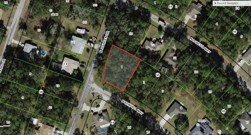 Build a brand new home on this .29 acre homesite in popular and growing Citrus Springs. The seller is an investor and does not have any reports or survey to share. Please verify the accuracy of the utility information.