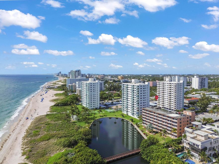 Beautiful 2-bedroom, 2-bathroom condo ideally located in desirable Pompano Beach. Just steps from the ocean and adjacent to the future Armani/Casa development currently under construction this residence offers both convenience and an elevated coastal lifestyle. Enjoy a bright, open layout with abundant natural light throughout.  The community features excellent amenities, making it perfect for full-time living or a vacation retreat. All of this offered at an exceptional value under $500,000. A must-see opportunity in a prime location.