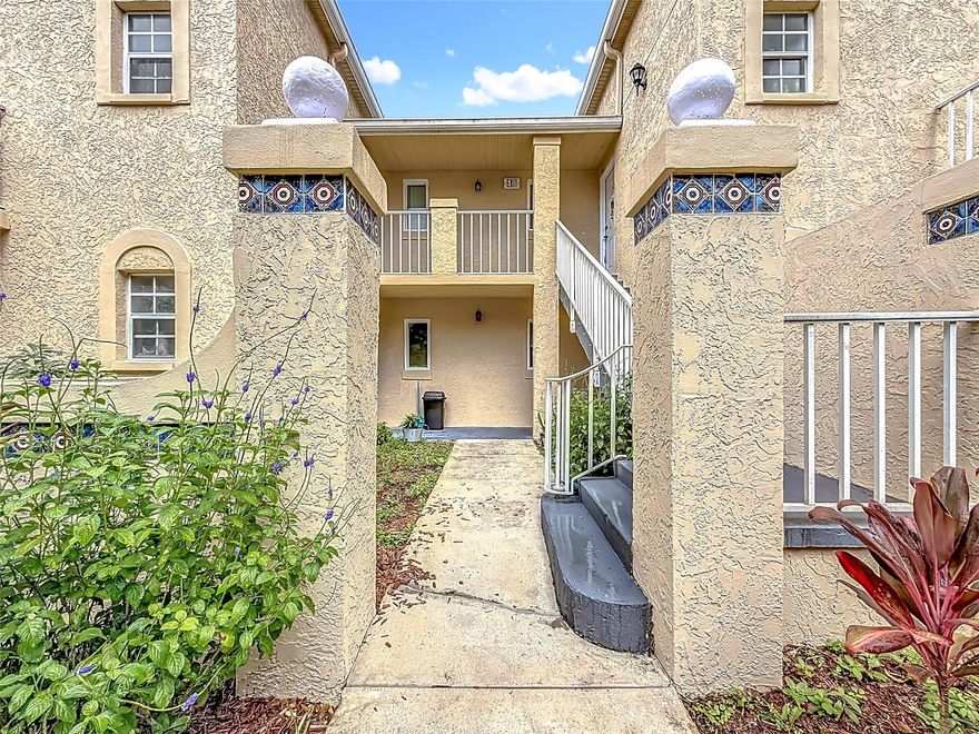 Welcome to this peaceful and well-maintained first-floor condo, located in a beautiful community offering great amenities including a sparkling community pool. 
This inviting home features a modern kitchen with granite countertops and a full suite of stainless-steel appliances, including a stove, refrigerator, and dishwasher, all installed. A new A/C unit (2022) ensures year-round comfort. Step outside to enjoy your screened-in porch for peaceful mornings, or private side patio, perfect for gardening or lounging. The master bedroom includes mirror closet doors, and the unit comes complete with an in-unit washer and dryer for added convenience.