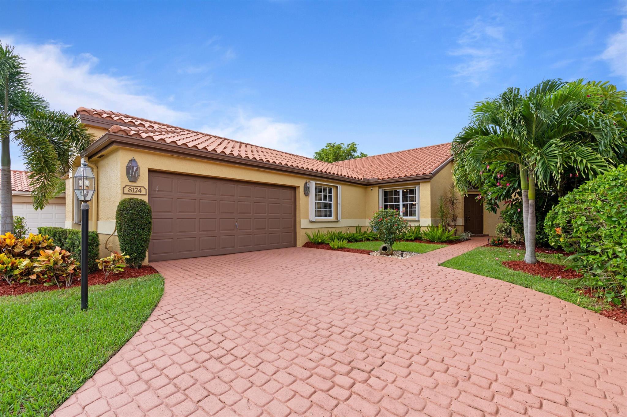 Welcome to this charming 3 bed, 2 bath single-family home in the prestigious gated community of Brentwood Estates in Boca Raton! This beautifully updated residence features vaulted ceilings, an open-concept layout, and large windows that provide natural light. Enjoy serene lake views from the spacious screened patio, perfect for relaxing or entertaining. The modern kitchen boasts granite countertops, stainless steel appliances. Located in the heart of Boca Raton, this home is zoned for A-rated schools and offers access to resort-style amenities, including two heated pools, tennis courts, a fitness center, and a clubhouse. Pet-friendly community with lush landscaping and a prime location off Lyons Road, close to shopping, dining, and top-rated schools.
