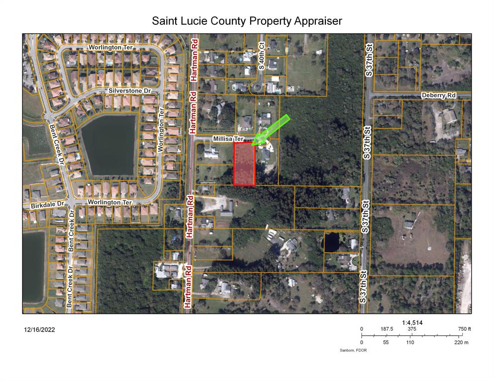 HARTMAN HEIGHTS UNIT 1 - Land