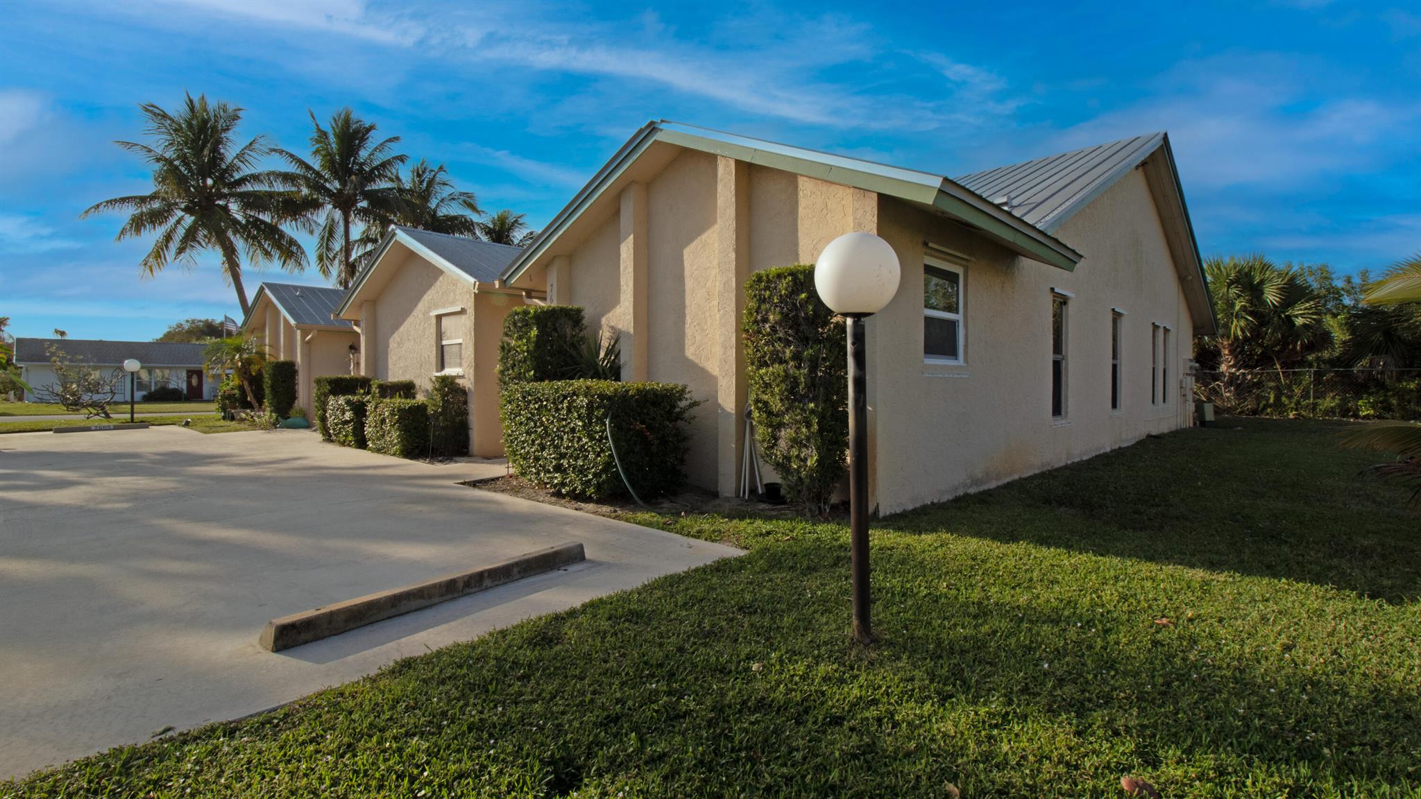Charming rental in Hobe Sound Florida. Discover the perfect place to call home in the serene community of Hobe Terrace. This beautiful rental property offer the best of Florida living, nestled in a peaceful neighborhood a step away from all that Hobe Sound has to offer. Property features: 2 spacious bedrooms each with private bathrooms, master has a standing shower/guest has a full tub. A well-appointed kitchen with granite counters and stainless steel appliances for any culinary needs. High ceilings, tile flooring throughout. Spacious closets. Through the slider door opens to a large fenced in outdoor space. Close to excellent schools and local attractions. Convenient shopping and dining options nearby.