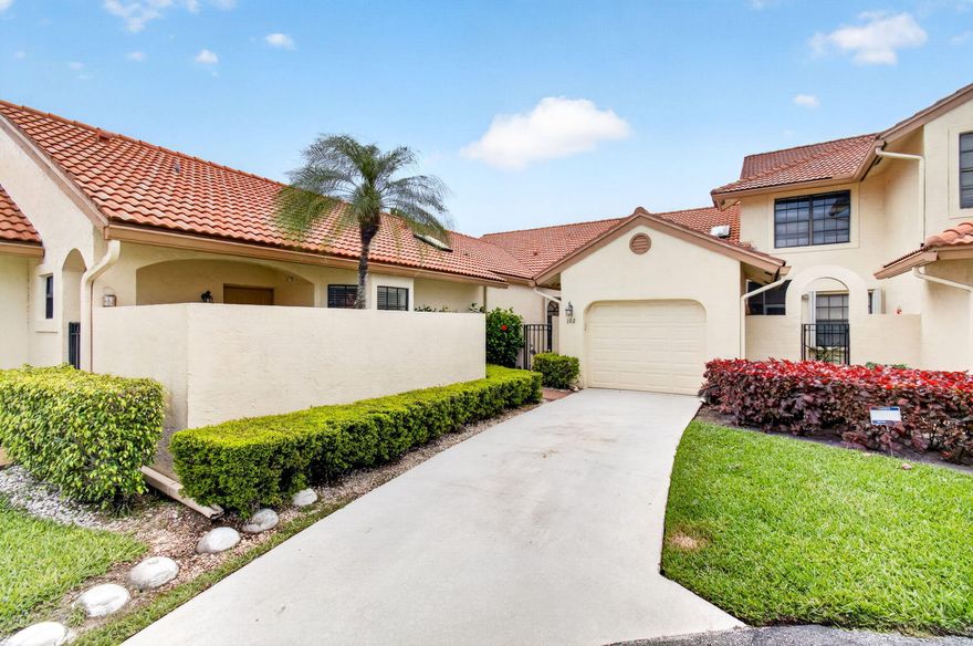 If you are looking for the best of everything, DON'T MISS THIS ONE! This rarely available Monterey Villa shows like a single family home and is located on a spectacular lake view lot. This home has been totally upgraded and meticulously maintained. Just move right in. The Villa has volume ceilings with tons of recessed lighting throughout and lots of natural light. The air-conditioned lanai is NOT included in the square footage but adds more additional living space. This 3 bedroom / 2 bath home features serene lake views from your living room, kitchen and master bedroom. The kitchen is a chefs delight with custom cabinetry and breakfast nook overlooking the lake. The over-sized Owners suite has a large sitting area as well an over-sized walk-in closet and ensuite bath with tub and shower.  Enjoy the many amenities of Aberdeen East with NO MEMBERSHIP FEES. The clubhouse amenities are all included in your HOA fee. Aberdeen East is a beautifully landscaped 55+ community that features an active adult lifestyle in a great location convenient to shopping, restaurants. Enjoy this resort style living with an active clubhouse, live entertainment in the ballroom, resort pool area, satellite pools, gym, card rooms, tennis courts, pickle ball courts, shuffleboard, serene walking trails and too many clubs and activities to mention. All measurements are approximate. Information herein deemed reliable and subject to errors, omissions or changes without notice.