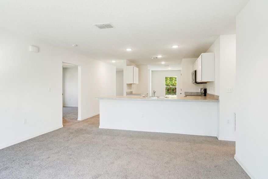 LOCATION! Best of Port St Lucie. 3bd 2bth + den or 4th Bd, 2 car garage/remote door opener. Elevated (no flooding) oversized premium corner lot. NO HOA. Enjoy peace of mind by leasing a CBS block construction. Included in rental: ADT alarm-video monitoring system and lawn maintenance. Minutes to Florida's Turnpike, beaches, popular stores supermarkets and restaurants, schools, parks, minutes to hospitals, doctor's offices etc. Close to Orlando, Miami. Can rent to own. Owner/agent