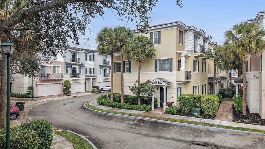 Lovely interior corner unit in East Boca. Beautifully maintained 3.5 bath townhome with 2 car garage & private elevator. Built new in 2005 with granite countertops & brand new Stainless refrigerator & stove. New carpeting in bedrooms and newer laminate flooring on third level hallway. Community offers a pool, exercise room and tot lot. Washer and dryer in unit.