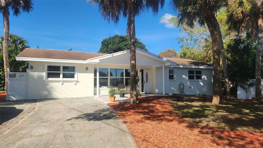 Welcome Home!! This 3-bedroom, 2bath, 1,474 sq ft beauty will feel like "the one" the moment you walk in.  Highlights include a stunning kitchen with oversized granite island, spacious bedrooms, two updated baths, newer a/c, a new water heater and more.  No HOA and full of charm! Just minutes from the St. Lucie River, downtown Jensen Beach, top-rated schools, beaches, shopping, parks, and dining.