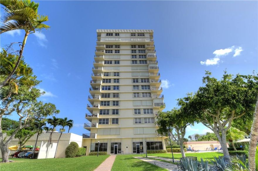 Highly desirable corner unit providing lots of natural light throughout. Large wrap around balcony with an Intracoastal view. Private beach access - Covered Parking - 24 Hour Security - Heated Resort Style Pool - Grill & Outdoor Seating - Boat Dock, (upon availability) - Pet Friendly - Washer/Dryer on each Floor - Renovated Lobby - Fitness Center - Community Room including Kitchen for Private Parties and so much more! This unit provides the best in protection with upgraded hurricane shutters! Boca Towers is located next to a protected Preserve, not allowing any future building construction. Come and see this clean canvas and make it your own Piece of Paradise!