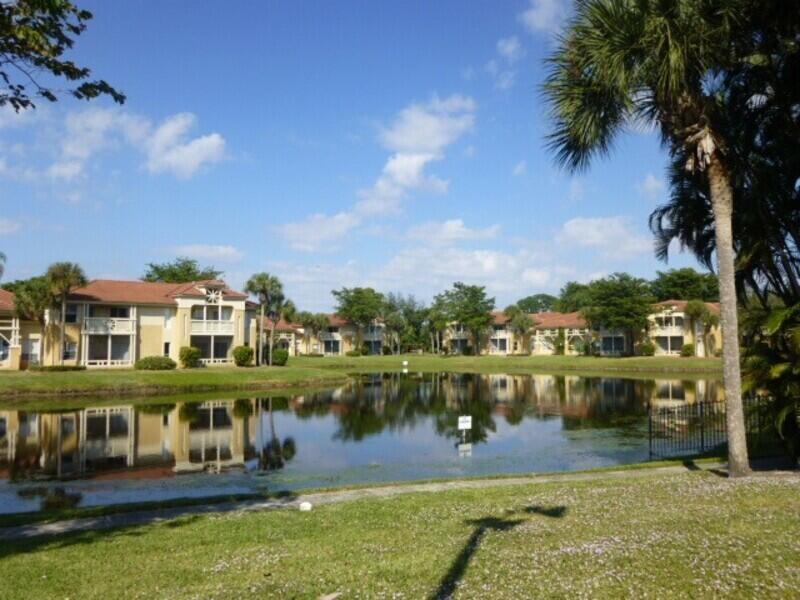 Welcome to Palm Lakes Condos, a gated community situated in the heart of West Palm Beach. Property offers a 1-bedroom, 1-bathroom unit equipped with modern amenities designed for comfort and style. The unit features granite countertops and stainless steel appliances in the kitchen, creating an elegant space for cooking and entertaining. For your convenience, there is an in-unit washer and dryer, eliminating the need for off-site laundry. The property also comes with an assigned parking spot, offering easy access to your vehicle anytime. The community presents an array of amenities including a lovely pool, perfect for cooling off on hot Florida days. For fitness enthusiasts, there is a well-equipped gym and a tennis court. The clubhouse serves as a gathering spot for residents,