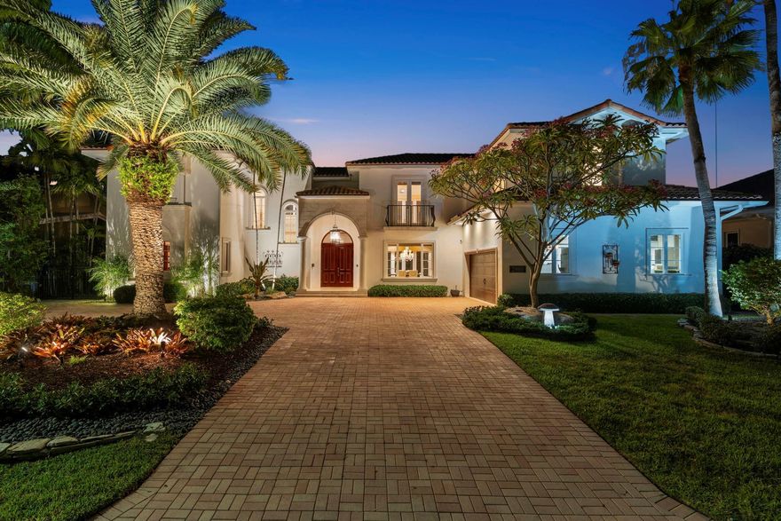 Discover A Stunning Retreat In Coral Ridge That Defines Deepwater Waterfront Living In Ft Laud! With 100' Of Just Added Raised Concrete Dockage Located 2nd From The Point, On A 115' Deep Lot w/Southern Exposure & Sweeping Views Of The 300' Wide Intracoastal Waterway! This Newer Estate Residence Is A Rare Find For This Premium Cul-De-Sac Location. Classic Interior Finishes, w/Formal Dining, Fireplace, A Chef’s Kitchen w/Wolf & Sub-Zero, Plus An Oversized Island For Entertaining & Casual Dining. 4 Spacious Br's, Large Bonus Loft, Plus Huge Primary Bedroom. Elegant Entertaining Spaces W/French Doors Everywhere Opening To A Fabulous Expansive Outdoor Entertaining Pool Area w/ Poolside Firepit. Twin Pergolas, Covering Full Summer Kit & Dining, & Covering a Big Lounge Area. A 5000+SF Treasure!