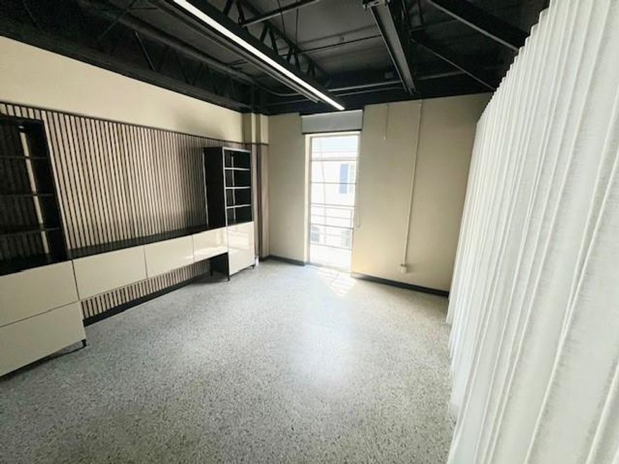 NEW PRICE -- An exceptional chance to rent a chic and fashionable office on the 2nd floor of this iconic church property in the heart of Flagler Village awaits you. These offices exude modernity with their glass partitions, bright illumination, and internet connectivity, while their location on the second floor provides effortless access to the parking lot. Moreover, they are conveniently situated downtown, offering unparalleled accessibility. Only two offices are available for lease - one measuring 163 square feet (#206) and one measuring 210 square feet (#208).