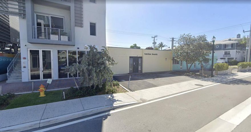 Rare Opportunity in Delray Beach for a site plan approved restaurant. Has no infrastructure yet.

Ground Floor is 1832 SF with an 850 SF covered rooftop bar and seating area. 

Total 2682 SF

$80 per SF NNN

Located between Segreto Italia and Glimmer Cafe in Pineapple Grove

Tenant pays insurance, taxes, electric, water, etc.  

Full architectural plans available upon request.

Shell condition