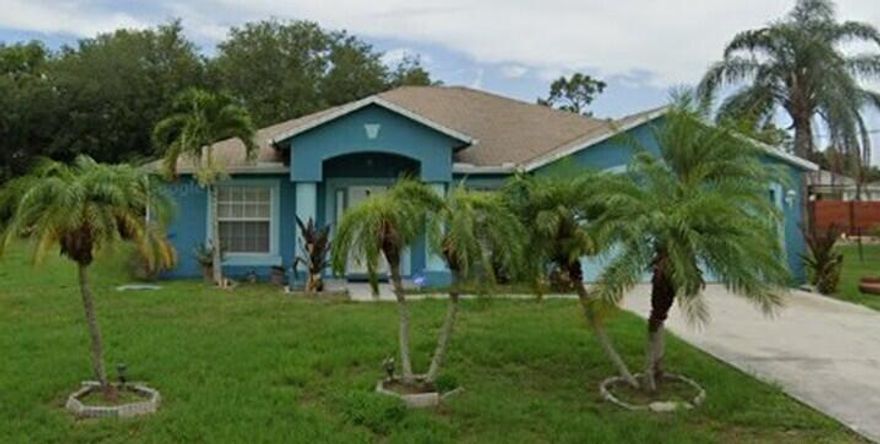 Call today for this nice three-bedroom two bath home in Port St. Lucie, FL. This home has Tile and carpet throughout.  Ceiling fans in all rooms. Rare opportunity to purchase this one-owner, meticulously maintained home in one of the area's most sought-after neighborhoods. This spacious one-story residence offers additional highlights include an oversized two-car garage and an expansive Family room with sliding doors that leads out to the patio with year-round enjoyment of the outdoor setting.