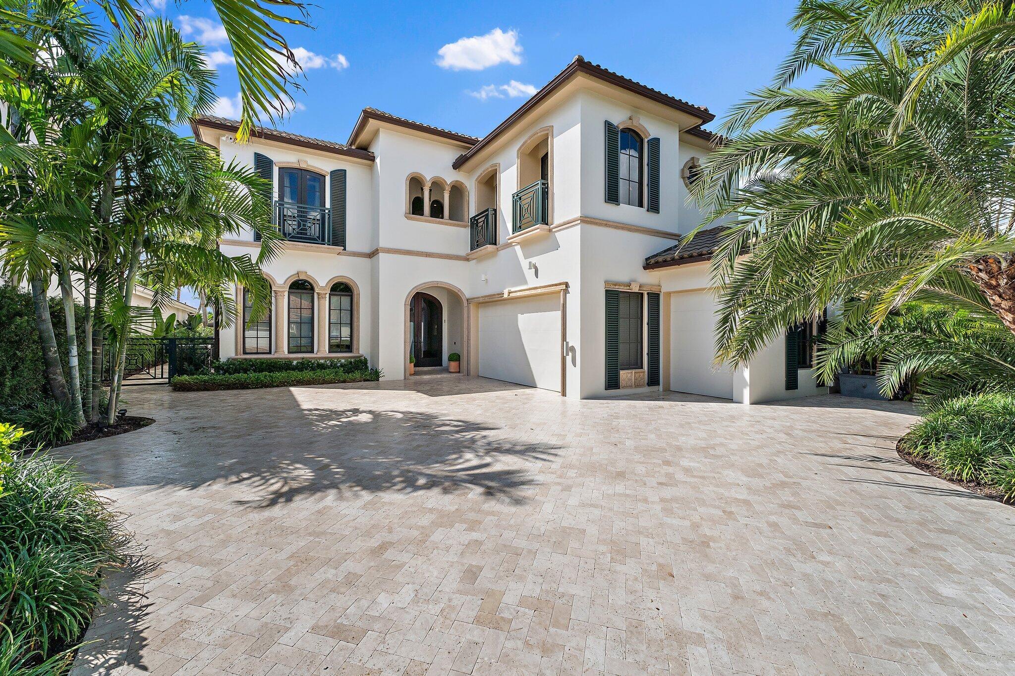 Discover unparalleled luxury in this exquisite home built in 2007 and completely reimagined in 2024.  This 5-bedroom, 4.5-bathroom custom estate in Frenchman's Creek Beach and Country Club. Serene lake views are showcased throughout the inviting floor plan boasting 4,765 square feet of living space. Attention to detail at every turn, including new Poggenpohl kitchen and Porcelanosa bathrooms, limestone flooring in living areas, wood flooring in bedrooms & on second floor, high ceilings with intricate detailing and lighting, and abundant windows showcasing stunning pool and lake vistas.Upon entry, you are immediately taken aback by the striking architectural finishes, newly reimagined staircase and inviting floorplan.  The main floor hosts a grand and spacious living room,
