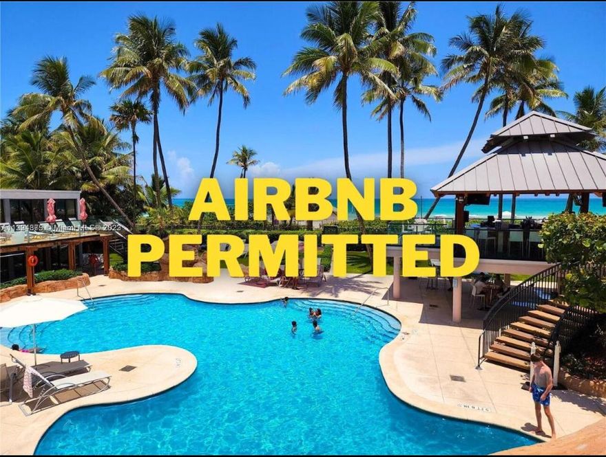 AIRBNB PERMITTED - AMAZING INVESTMENT OPPORTUNITY  IN MIAMI BEACH!
TURNKEY - MOVE RIGHT IN OR START RENTING IMMEDIATELY. 
FULLY UPDATED 2 bedroom, 2 bathroom condo for sale - EVERYTHING IS BRAND NEW. SOLD FULLY FURNISHED. 
- Brand New A/c. Updated electrical. Modern finishes throughout. 
Direct BEACH ASSESS and resort style amenities. 

This is TRULY a rare opportunity  for investors looking for high income potential in MIAMI BEACH.