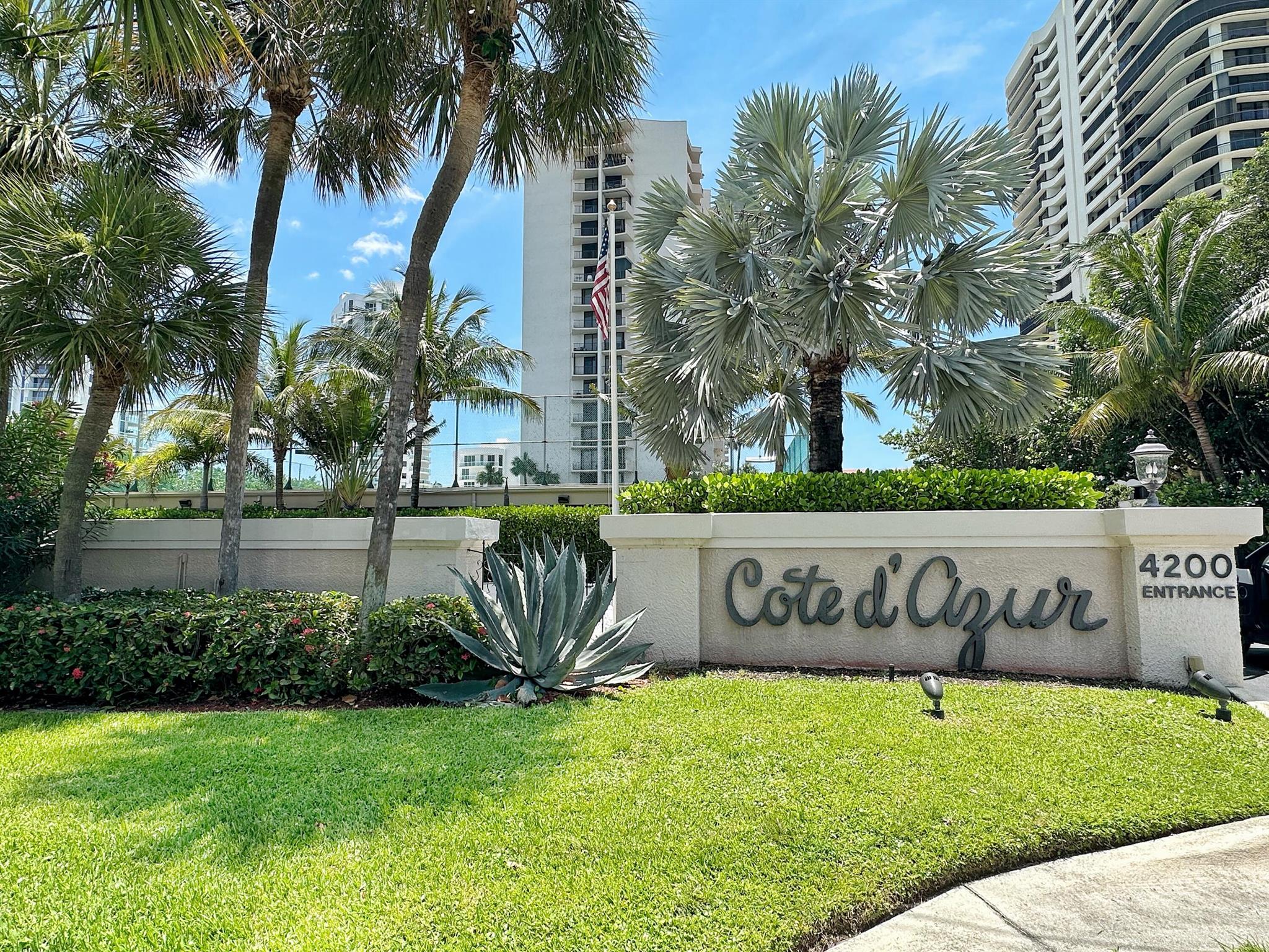 COTE D AZUR COND BLDG ONE - Residential Lease