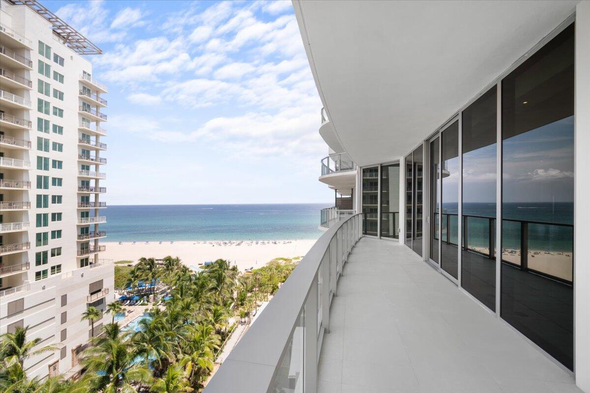 Luxury living awaits you at the one-of-a-kind Amrit Ocean Resort & Residences on the sand on Singer island. Watch the sunrise & sunset from the wrap-around balcony on the Northwest corner of your 2 bedroom 2 1/2 bath home with floor-to-ceiling glass doors & 10ft ceilings. Open floorplan with the living & dining area surrounded by Ocean & Intracoastal views Contemporary kitchen with top of line Miele appliances, high end Italkraft cabinetry, large single sink and over-sized kitchen bar. The residential experience is like no other in the area with a wide array of amenities & services, including 2 gyms, yoga terrace, wellness spa, 4 on site restaurants and full beach & pool service. Enjoy your privacy by having your guests stay in the hotel. Up to two Pets allowed.