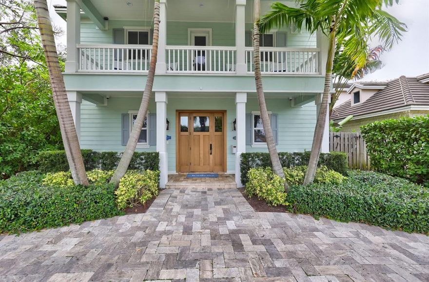 Swinton by the Sea is coastal living at its finest! Located just two blocks North of Atlantic Ave on Historic Swinton Ave. Enjoy the outdoor kitchen & bar and salt water pool with waterfall. Take advantage of the Wolf and Sub-Zero kitchen with natural gas. Extremely walkable to the Pineapple Grove District, Downtown Delray, shopping, restaurants, Delray Cultural Arts Center, Old School Square and the beach. There is an oversized Primary Suite, beautiful high ceilings, open floor plan, automatic blinds, and so many fabulous upgrades throughout this property built in 2015. This property has a 2 car detached garage and an automatic house backup generator. Swinton By the Sea is offered turnkey and ready for you to truly be able to experience the Delray Beach lifestyle!