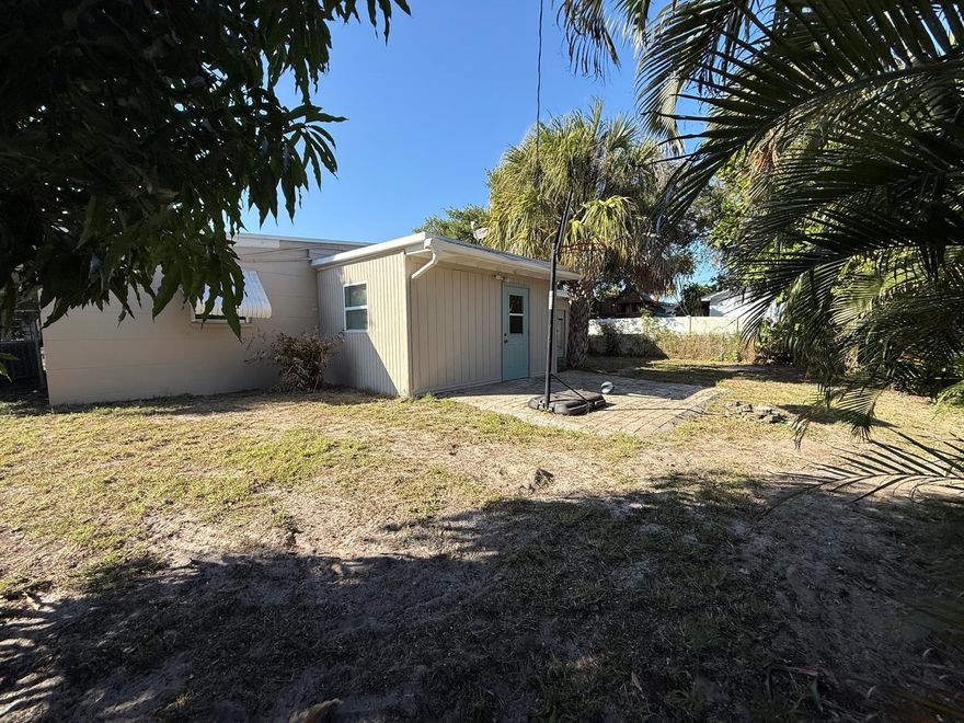 If you love Old Florida style homes in the Rio area of Jensen Beach. check out this adorable cottage! All new flooring throughout, New stainless appliances, granite in kitchen, freshly painted outside and DAILY visits from the area peacocks!! Such a wonderful area to make your new home!