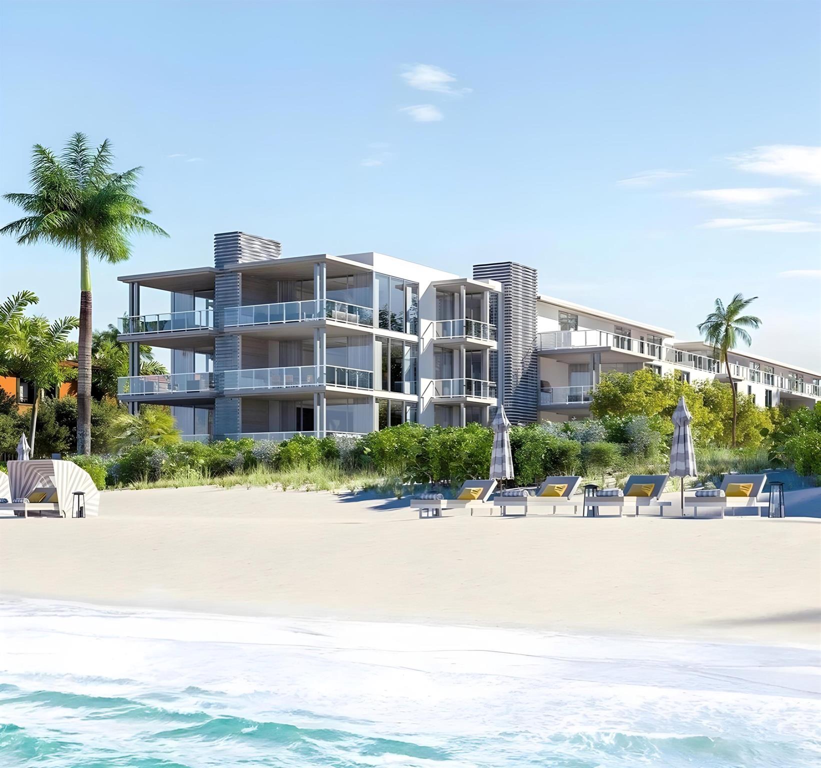 New Oceanfront Oasis. One of a kind unit, 3 bedrooms and a den, 3 full luxury bathrooms, & powder, 3 Outdoor spaces. Wolf Marine Grade summer kitchen, Natural light throughout with 10''ft impact glass, ev private parking, Contemporary finishes, European cabinetry, & Porcelain countertops throughout. Gas Chef kitchen w/the latest appliances by Wolf & Subzero. Classic wide plank European wood floors. 24h manned security. Private Boca Raton airport, 10 min drive, as well as top Restaurants & Entertainment all within 3 miles, A+ Boca Raton Schools, Top area Golf courses private/public. Maintenance free living, your Ocean Residence. Full place generator. Your Paradise awaits, turnkey option available. Bring all offers!