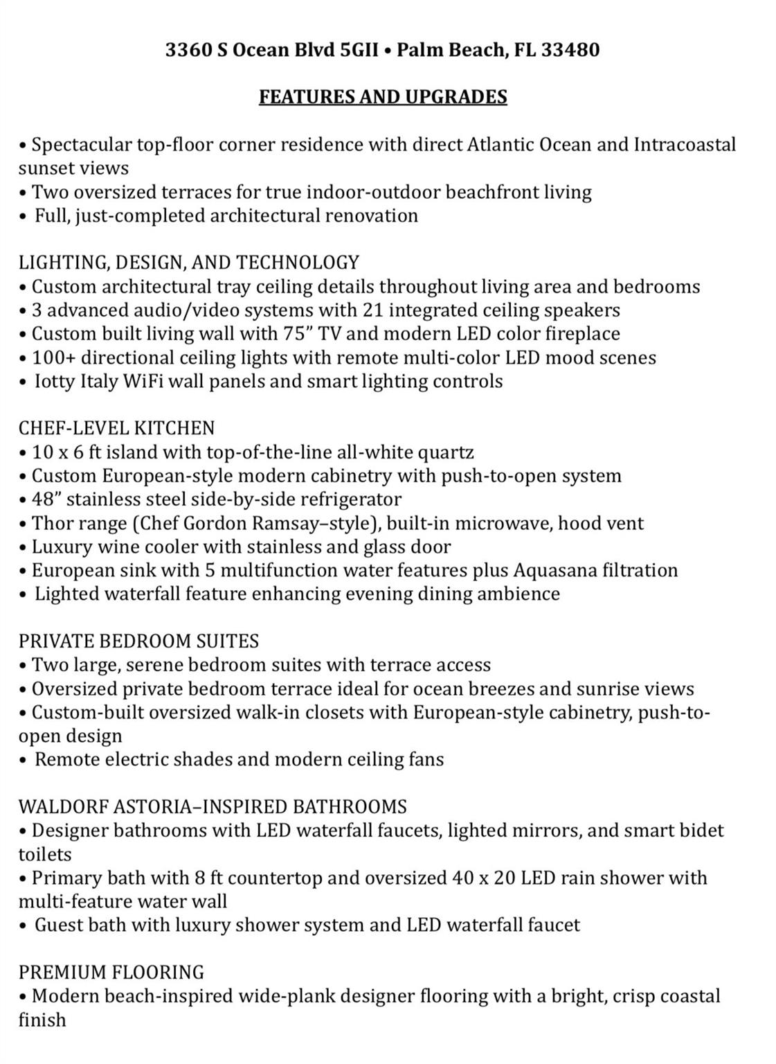 THIRTY-THREE SIXTY CONDO - Residential