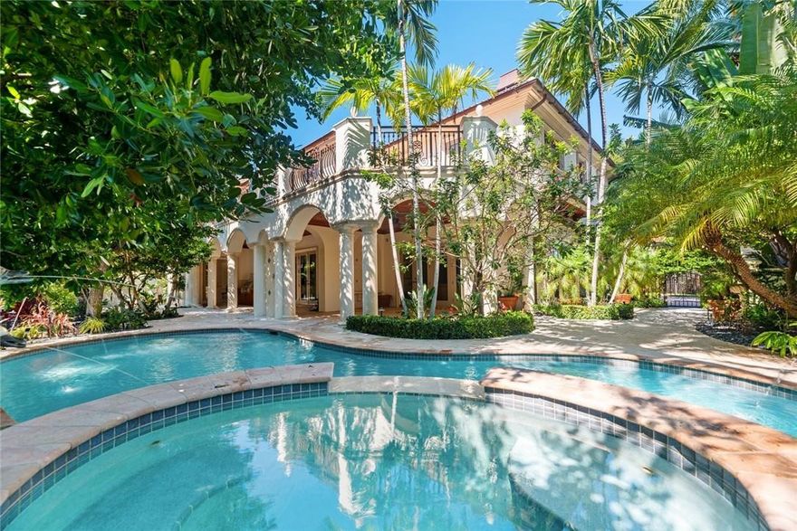 The very best value in Harbor Beach! Priced more competitively than older residences & built to the latest building codes & regulations in 2009. Superbly located on 158 WIDE DEEPWATER CANAL/108 FT OF WATERFRONTAGE/APPROX 11FT DRAFT.  Perfect for catamarans or yachts with wide beams. This residence is sure to please the serious boater & entertainer. Impeccably presented & timelessly elegant. Enjoy a very comfortable & welcoming floor plan, formal living & dining rooms, extremely spacious Chef's kitchen & breakfast area, butler's pantry, library/den, impact glass, elevator & generator. Incredible expansive Master Suite with custom closets, dressing room & spa style bathroom. Expansive covered patio & balconies.Walled & gated.  Beautiful wide waterway views. Fast closing available - Residents of Harbor Beach enjoy the private marina & surf club amenities.