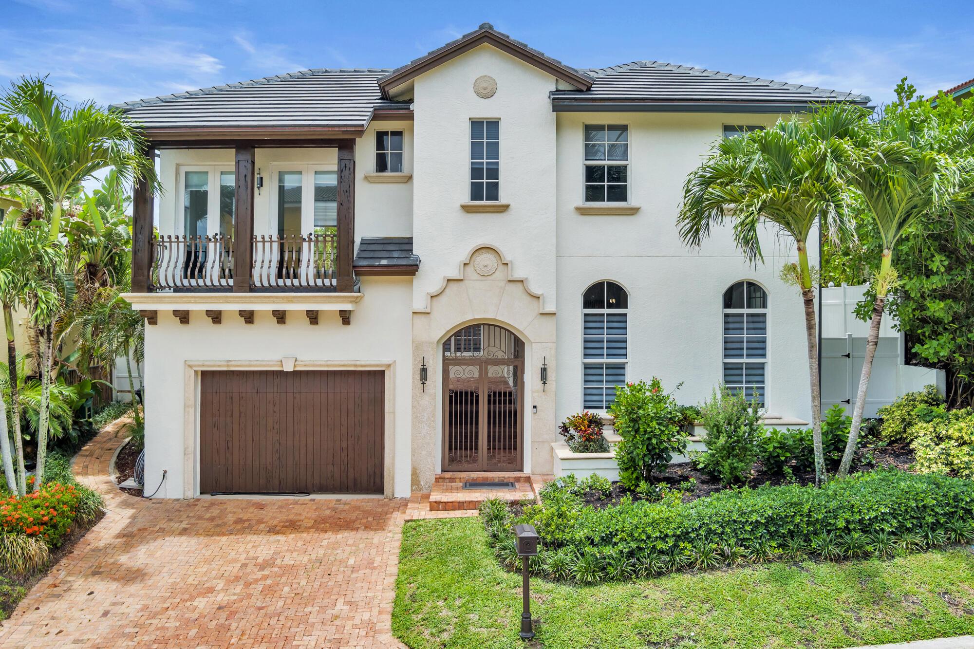 LIVE STEPS FROM THE BEACH in this EXTENSIVELY RENOVATED Mediterranean-style home in JUNO BEACH! This 3BR/3.5BA plus a den (converted 4th BR) two-story residence blends coastal living with modern upgrades - NEW roof, AC, electrical, lighting, updated kitchen, baths, landscaping, interior & exterior repainted. Open kitchen with custom cabinetry, granite counter & island, & seamless flow to the living. Family room opens to the pool & adjoins the dining. Spacious master with vaulted ceiling & partial ocean view. Enjoy your private & quiet courtyard with a heated pool & OCEAN BREEZES. LOCATED on a private & one of nicest streets in town. HIGH ELEVATION! Best of both worlds - coastal living & close to all attractions - restaurants, golf, events & only 25 mins to PBI airport.