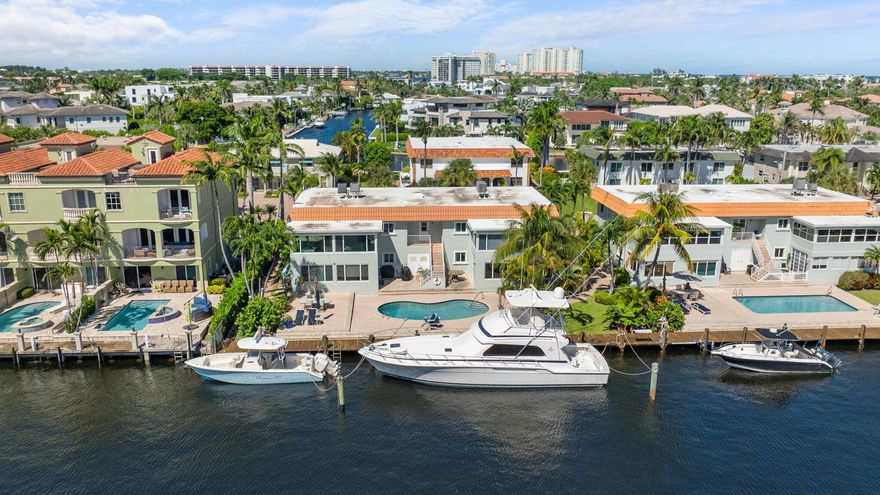 Welcome to 1024 Bel Air Drive #2 -- a stunning waterfront residence in the exclusive town of Highland Beach. This beautifully updated 2-bedroom, 2-bath home offers the perfect blend of coastal elegance and modern comfort, just steps from the sand and minutes from Delray Beach and Boca Raton.Enjoy serene Intracoastal views from your private patio, perfect for morning coffee or sunset cocktails. Inside, the open-concept layout features bright living spaces, a modern kitchen with stainless steel appliances and granite countertops, and spacious bedrooms with ample closet space. Additional features include in-unit laundry, assigned parking,  dock access and deeded beach access. The boutique building offers peace, privacy, and a true South Florida lifestyle surrounded by luxury