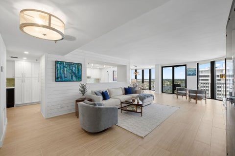Tiny photo for 2917 S OCEAN Boulevard #1002, Highland Beach, FL 33487 (MLS # B26084240)