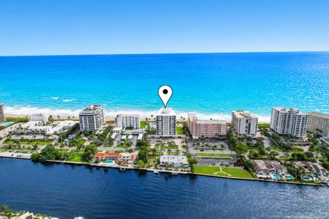 Tiny photo for 2917 S OCEAN Boulevard #1002, Highland Beach, FL 33487 (MLS # B26084240)