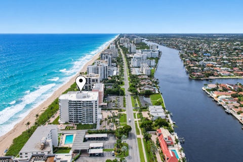 Tiny photo for 2917 S OCEAN Boulevard #1002, Highland Beach, FL 33487 (MLS # B26084240)