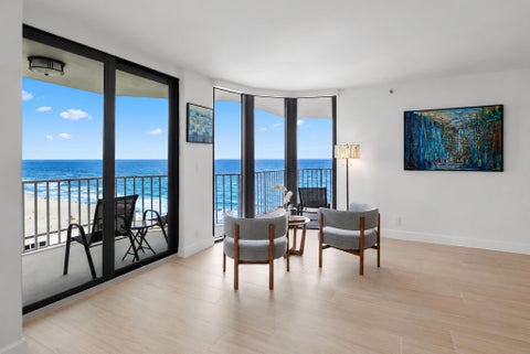 Tiny photo for 2917 S OCEAN Boulevard #1002, Highland Beach, FL 33487 (MLS # B26084240)