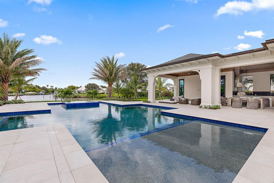 Brand New Just Completed Custom Estate Home by Turtle Beach Construction.  This home has everything and more, wood floors, custom cabinets and trims, huge second floor club room, guest house with full bath, floating dock for the boater.