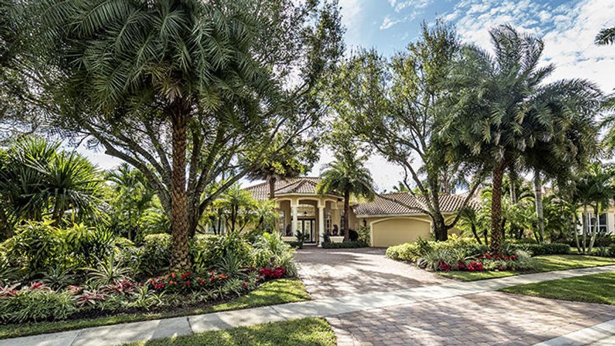Spectacular furnished estate located in the prestigious Egret Pointe neighborhood, 3BR/3.5 BA+Den with unsurpassed panoramic water views of the 9th hole of the Legend.4year old roof. Simply one of the best water and golf views in Ibis w/ SE Exp. Full screen enclosure, redone pool & spa, redone summer kitchen, new roof, redone driveway with majestic lion statues, accordian shutters, redone kitchen with stainless appliances, granite, frameless showers, designer touches throughout. Stately and impressive with neutral tones and wonderful designer upgrades including extensive crown moldings and plantation shutters, this custom home offers a screened heated pool and spa overlooking the fabulous views, located on a .34-Acre lot with a prime Southern exposure and this home is  bright all day long.