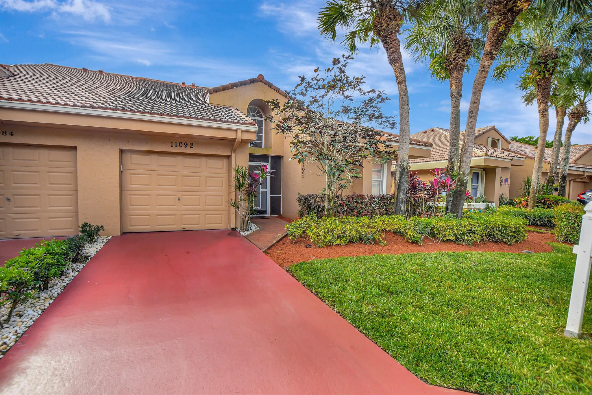 Step into this beautiful home! Located in resort-style community, residents have access to lovely clubhouse, swimming pool, tennis court.