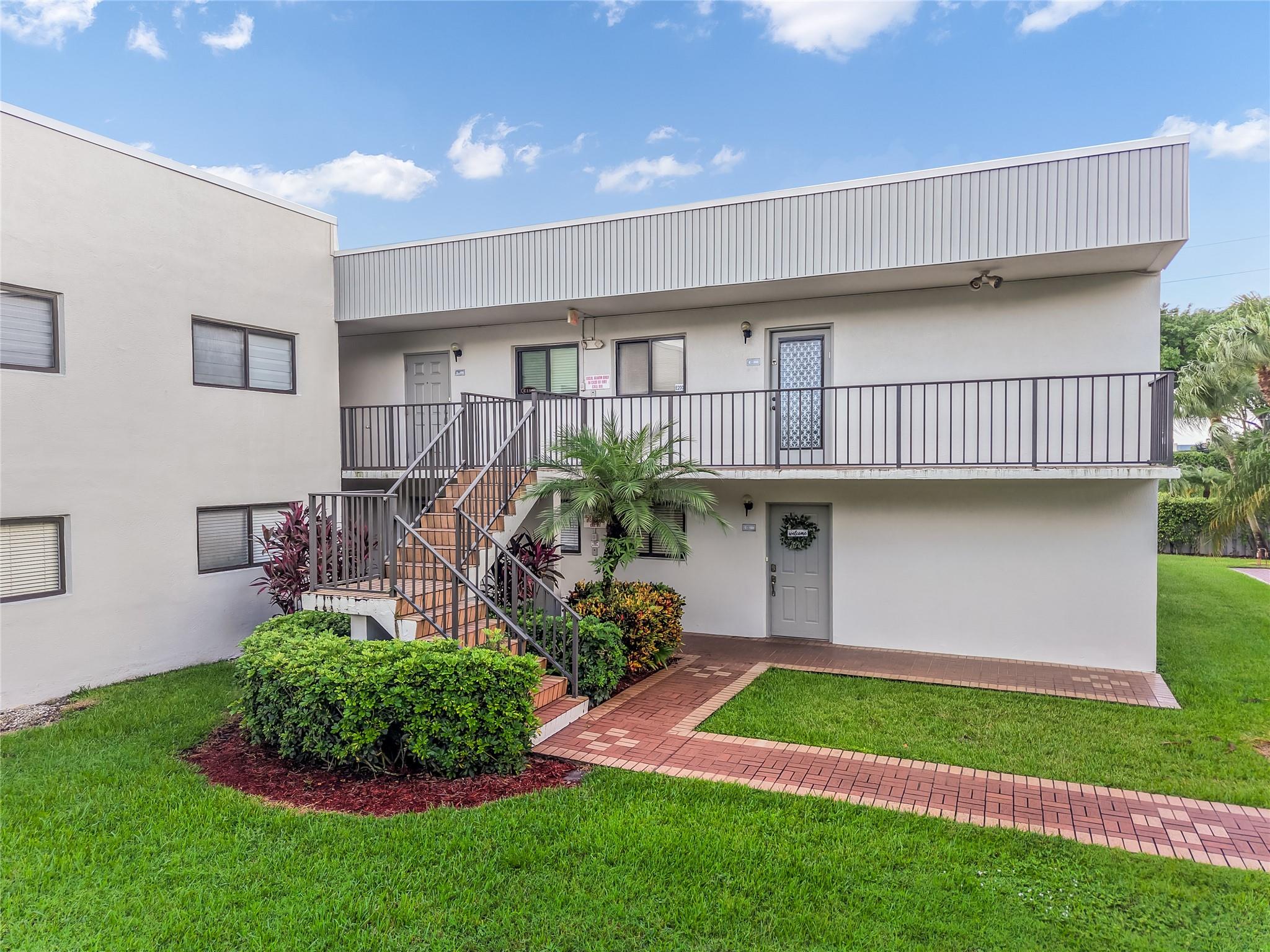Discover the perfect coastal retreat in this beautiful completely renovated GATED condo. Featuring two spacious bedrooms and two modern bathrooms, this turnkey residence offers a seamless blend of comfort and style. The open-concept living area is filled with natural light, complemented by tasteful upgrades and designer touches throughout including soft-close wooden cabinets. Hurricane impact tinted windows and front door. NEW ROOF AND NO ASSESSMENTS. Enjoy the vibrant community amenities including 3 renovated pools and spa. Take a short stroll to the stunning beaches, lively downtown Delray, and top dining and entertainment. Whether you're seeking a primary residence or vacation home, this exceptional condo is ready to welcome you. Come enjoy paradise in Delray Beach!
