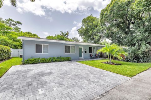 A home in Wilton Manors