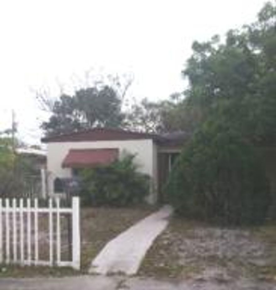 This property is bank owned.  It is sold in "as-is" condition without repairs or warranty.  Buyer is responsible for verifying all information contained in this listing.