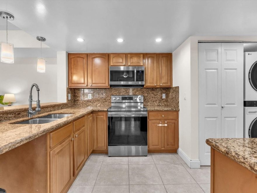 Beautiful 1st Floor Condo in Prime Coral Springs Location! This beautifully renovated home boasts a bright and spacious split floor plan, offering both comfort and style. The open living spaces flow seamlessly, creating an inviting atmosphere perfect for relaxation and entertaining. Key features include: Tastefully updated bathrooms with modern finishes and attention to detail, In-Unit Washer & Dryer, Spacious patio, Access to a refreshing community pool, tennis courts, a fully renovated gym, and a stylish clubhouse. Enjoy extra security and peace of mind with controlled gate access to the community. Close to major highways, shopping centers, and an array of restaurants, ensuring convenience at every turn. Don't miss the opportunity to make it yours!