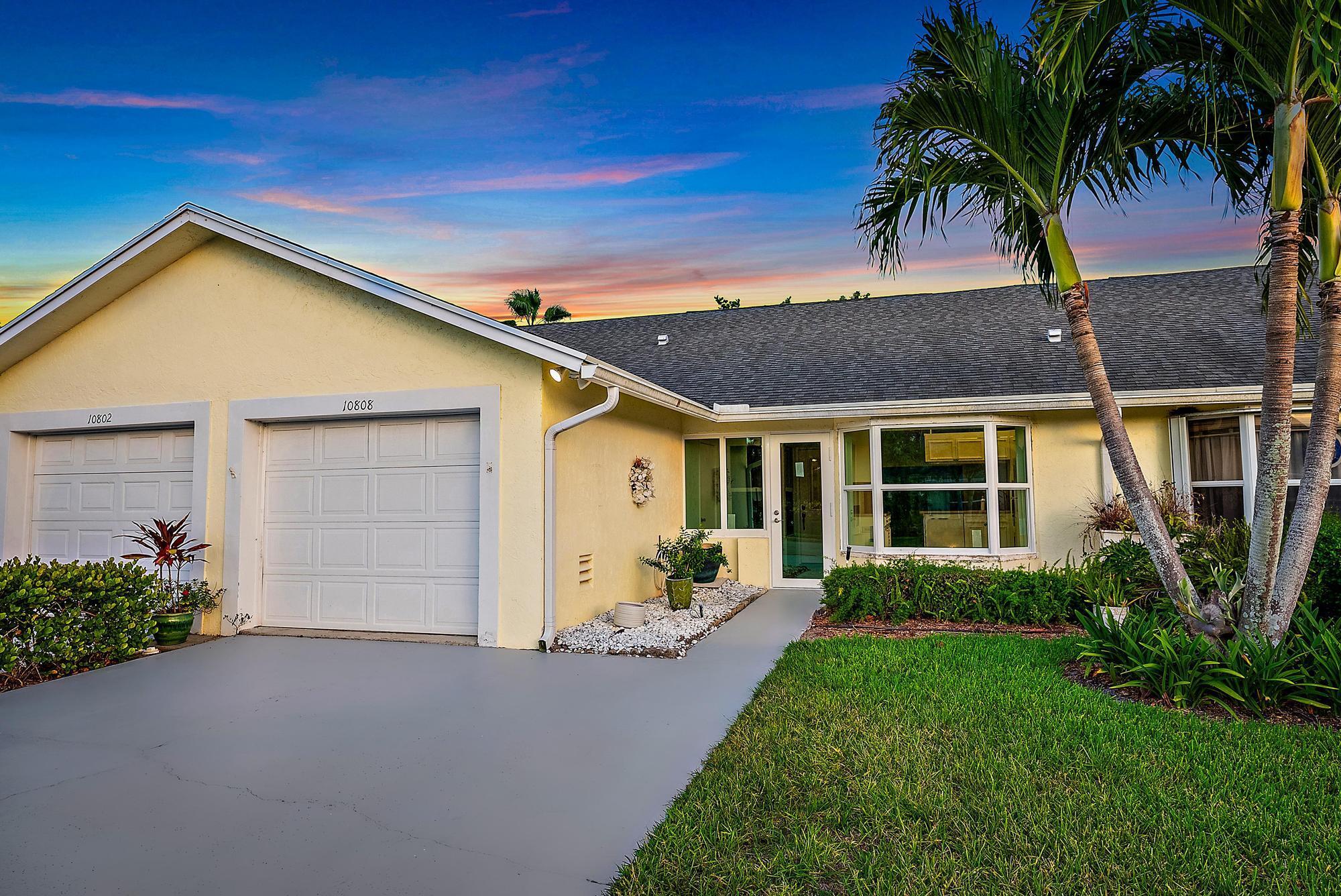 Located in a desirable 55+ community, this charming cottage-style two-bedroom, two-bathroom villa is nestled in one of Hobe Sound's most sought-after neighborhoods. This light-filled residence offers just under 2,000 square feet of living space and features a wide open floor plan, soaring ceilings, and tranquil views of the surrounding preserve. With impact windows and doors throughout, this home combines comfort, style, and peace of mind.Step inside through the inviting enclosed patio and into the spacious foyer, where you're immediately welcomed by a clear line of sight through the main living areas. The open-concept layout connects the living and dining spaces seamlessly, perfect for both everyday living and entertaining.